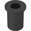 Bsc Preferred Rubber-Coated Brass Insulating Rivet Nut 1/4-20 Thread for .197 to .342 Material Thickness, 10PK 93495A501